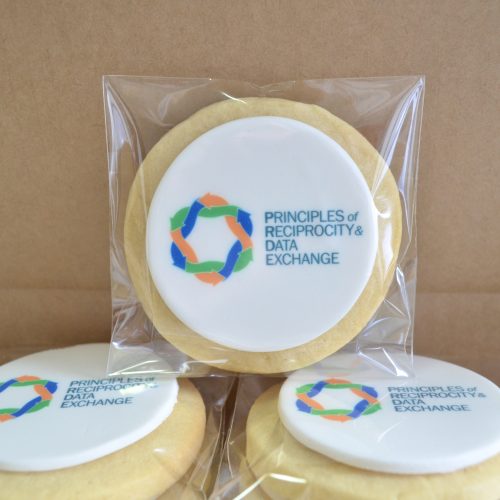 Corporate branded biscuits custom logo cookies delivered sydney