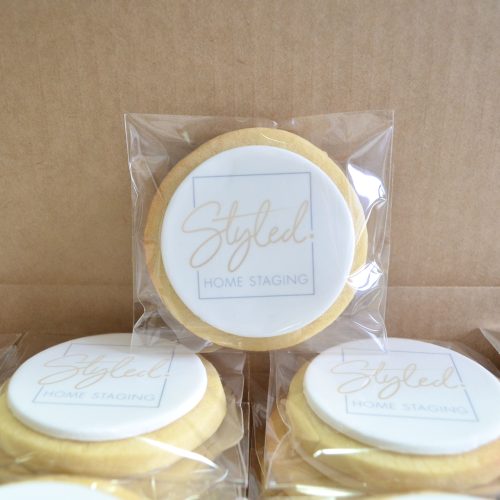 Logo branded cookies custom promotional cookies